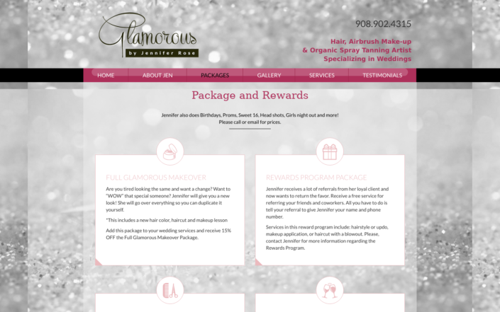 3 – Packages Screen