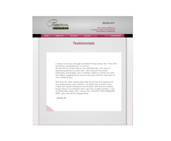 Tablet- Testimonials